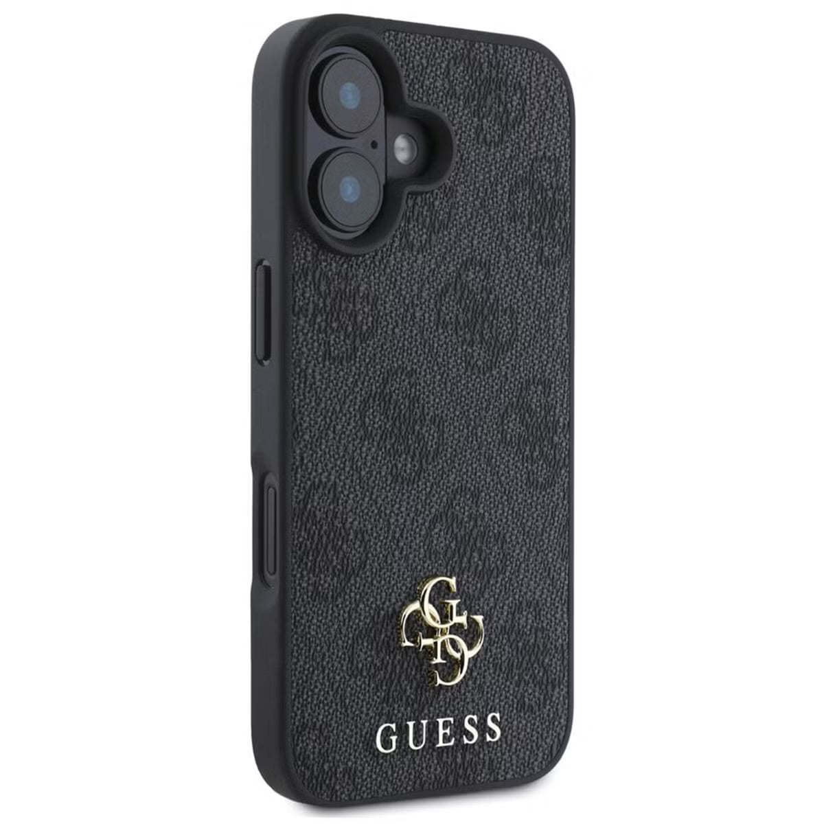 iPhone 16 - 4G Metal Logo Back Cover - Black