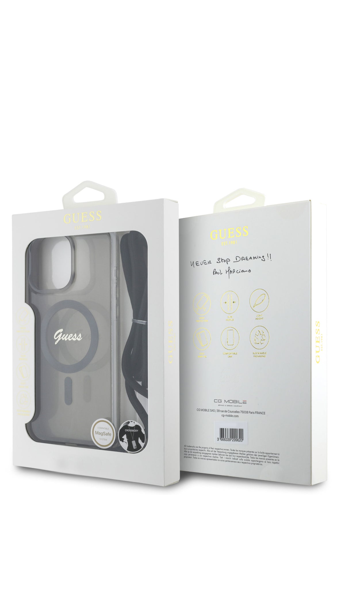 iPhone 16 Pro - MagSafe IML crossbody - Black