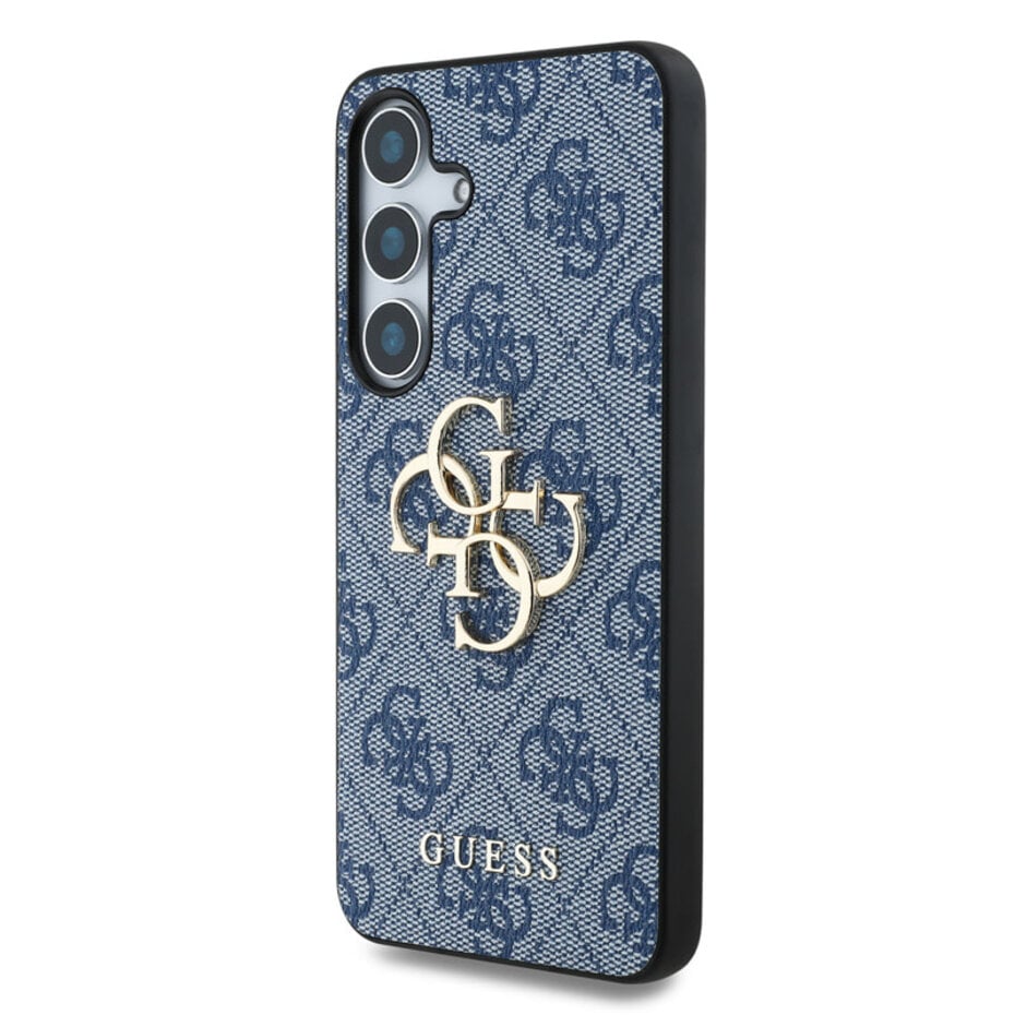 Samsung Galaxy S25 Backcover Hülle - 4G PU Großes Logo - Blau