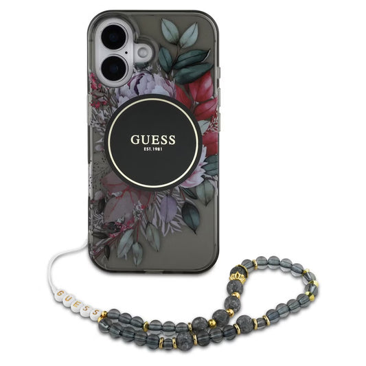iPhone 16 (With Strap) - Flowers