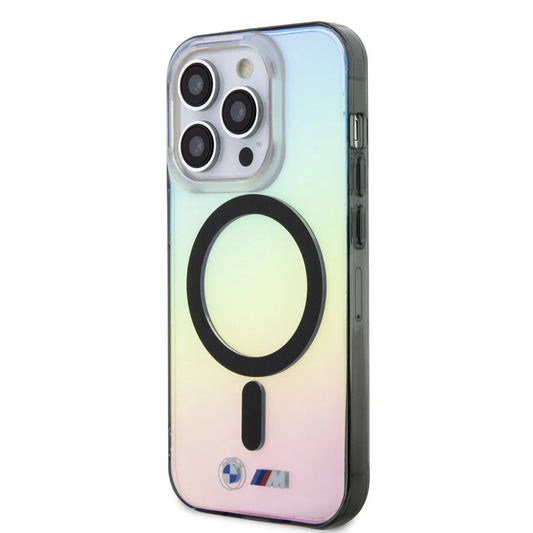 iPhone 15 Pro Back cover case - Magsafe - Iridescent Design - Transparent